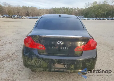 2012 Infiniti G37 Base z USA, uszkodzony, nr VIN JN1CV6AP6CM934077